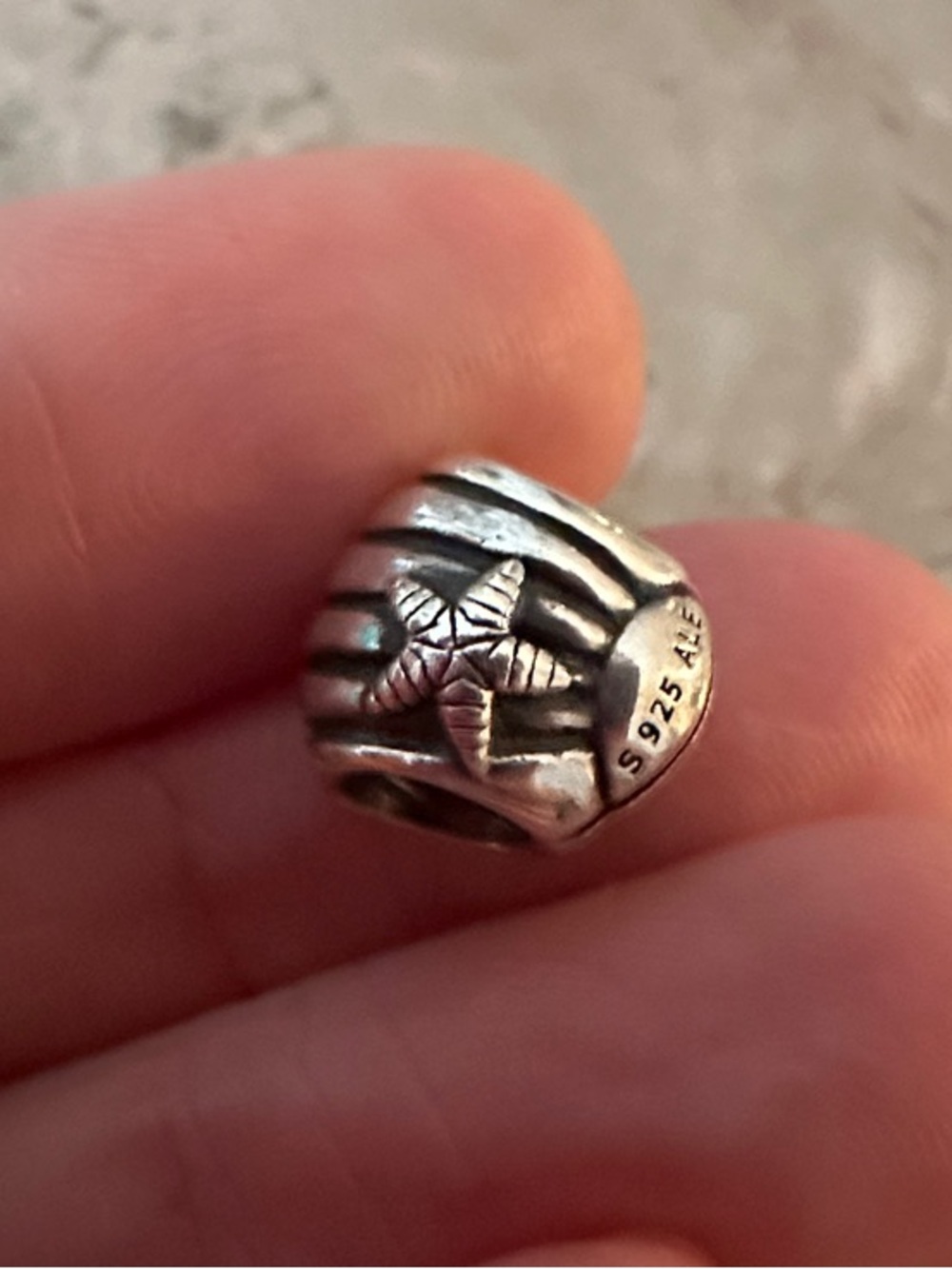 Pandora Seashell with Starfish Charm (Style #790972) - Picture 2 of 6